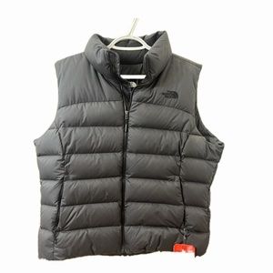 Black Womens North Face vintage puffer vest